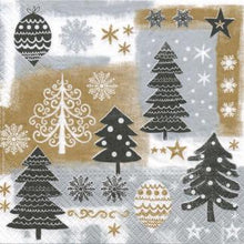 Cargar imagen en el visor de la galería, Paquete surtido de 20 servilletas navideñas (9 diseños)