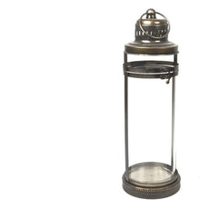 Cargar imagen en el visor de la galería, Linterna de metal y vidrio