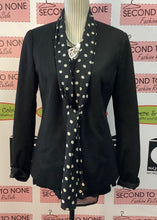 Charger l'image dans la galerie, Julie & Leopold Blazer écharpe à pois (M)