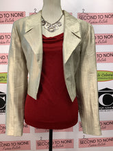 Cargar imagen en el visor de la galería, Hecho en Canadá NUEVA Gold Bolero (Talla 16)
