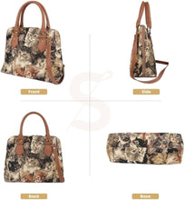 Charger l'image dans la galerie, Tapestry Cat-Print Handbag
