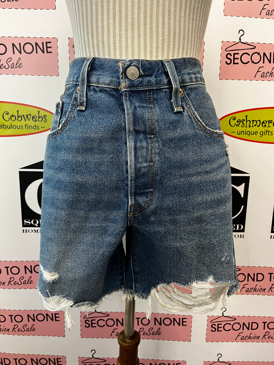 Levi's 501 Denim Shorts (Size 30W)