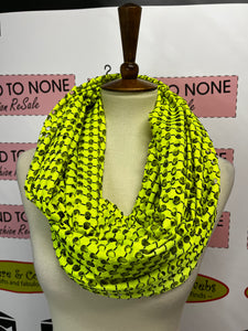 Steve Madden Neon Mesh Infinity Scarf