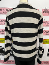 Load image into Gallery viewer, Striped Sweater Jacket (Size M)
