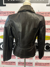Cargar imagen en el visor de la galería, Brown Faux Leather Jacket (Size M)
