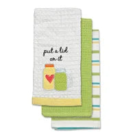Load image into Gallery viewer, &quot;Put a Lid On It&quot; Kitchen Towel Set
