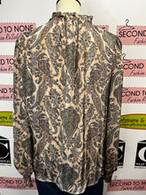 Load image into Gallery viewer, Paisley Print Blouse (Size S)
