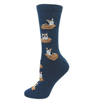 Cargar imagen en el visor de la galería, Women&#39;s Cat Socks (2 Designs)
