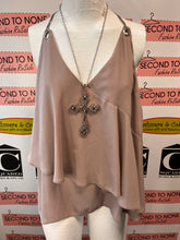 Cargar imagen en el visor de la galería, New Look Chain Strap Tank Top (Size 12)
