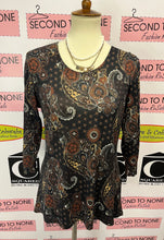 Load image into Gallery viewer, Abstract Paisley Print Top (Only 2 XL Left!)
