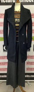 Kenneth Cole Wool Blend Trench Coat (Size M)