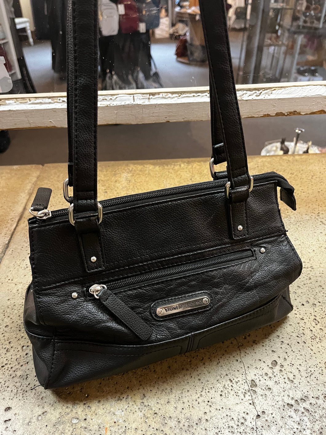 Stone Mountain Leather Shoulder Bag