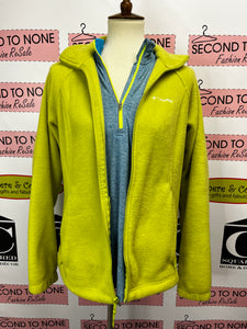 Columbia Neon Green Sweater (Size M)