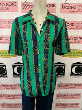 Load image into Gallery viewer, Striped Button Down Top (Size L)
