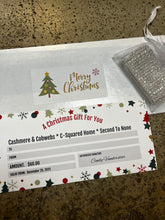 Charger l&#39;image dans la galerie, Chèque-cadeau promotionnel de Noël (2 dénominations disponibles)
