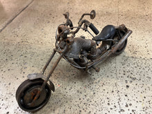 Cargar imagen en el visor de la galería, Antique Welded Motorcycle (Medium)
