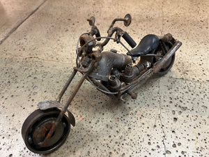 Antique Welded Motorcycle (Medium)