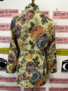 Floral Tapestry Jacket (Size XL)