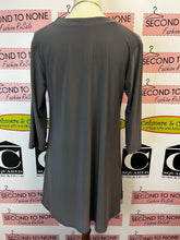 Cargar imagen en el visor de la galería, Grey Button Front Tunic (Size 10)
