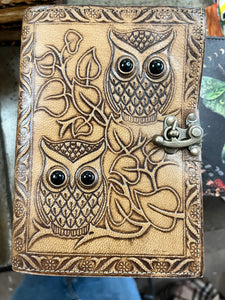 Antique Paper Leather Journals (5 Different Designs)