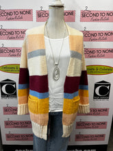 Load image into Gallery viewer, Vintage Inspired Striped Cardigan
