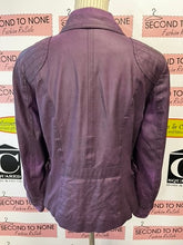 Load image into Gallery viewer, Conrad C Purple Faux Suede Jacket (Size 12)

