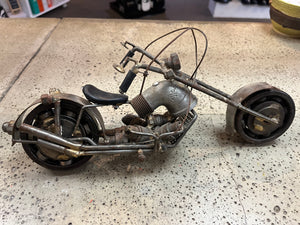 Antique Welded Motorcycle (Large)