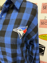 Cargar imagen en el visor de la galería, Toronto Blue Jays Flannel Shirt (Size XL-Unisex)
