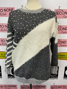 Pearl Bling Sweater (Size M)