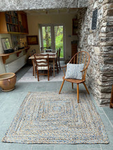 Load image into Gallery viewer, Jute &amp; Recycled Denim Rugs (2 Sizes)…Back In Stock!
