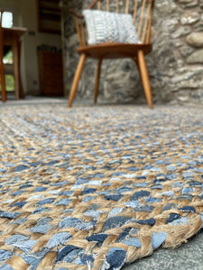 Jute & Recycled Denim Rugs (2 Sizes)…Back In Stock!