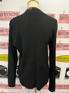 Calvin Klein Black Mock Neck (Size M)