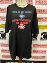 Cargar imagen en el visor de la galería, Leafs vs. Canadiens Hockey Tee (Size XL)

