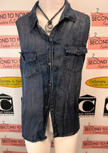 Cargar imagen en el visor de la galería, Buffalo David Bitton Denim Tank (Size M)
