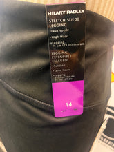 Cargar imagen en el visor de la galería, NWT Hilary Radley Faux Suede Leggings (Size 14)
