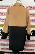 Load image into Gallery viewer, Portrait Colour Block Pea Coat (Size 16)
