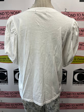 Load image into Gallery viewer, 7 For All Mankind Puff Sleeve Tee (Size L)
