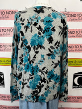 Charger l'image dans la galerie, Karen Scott Floral Cardi (Size L)
