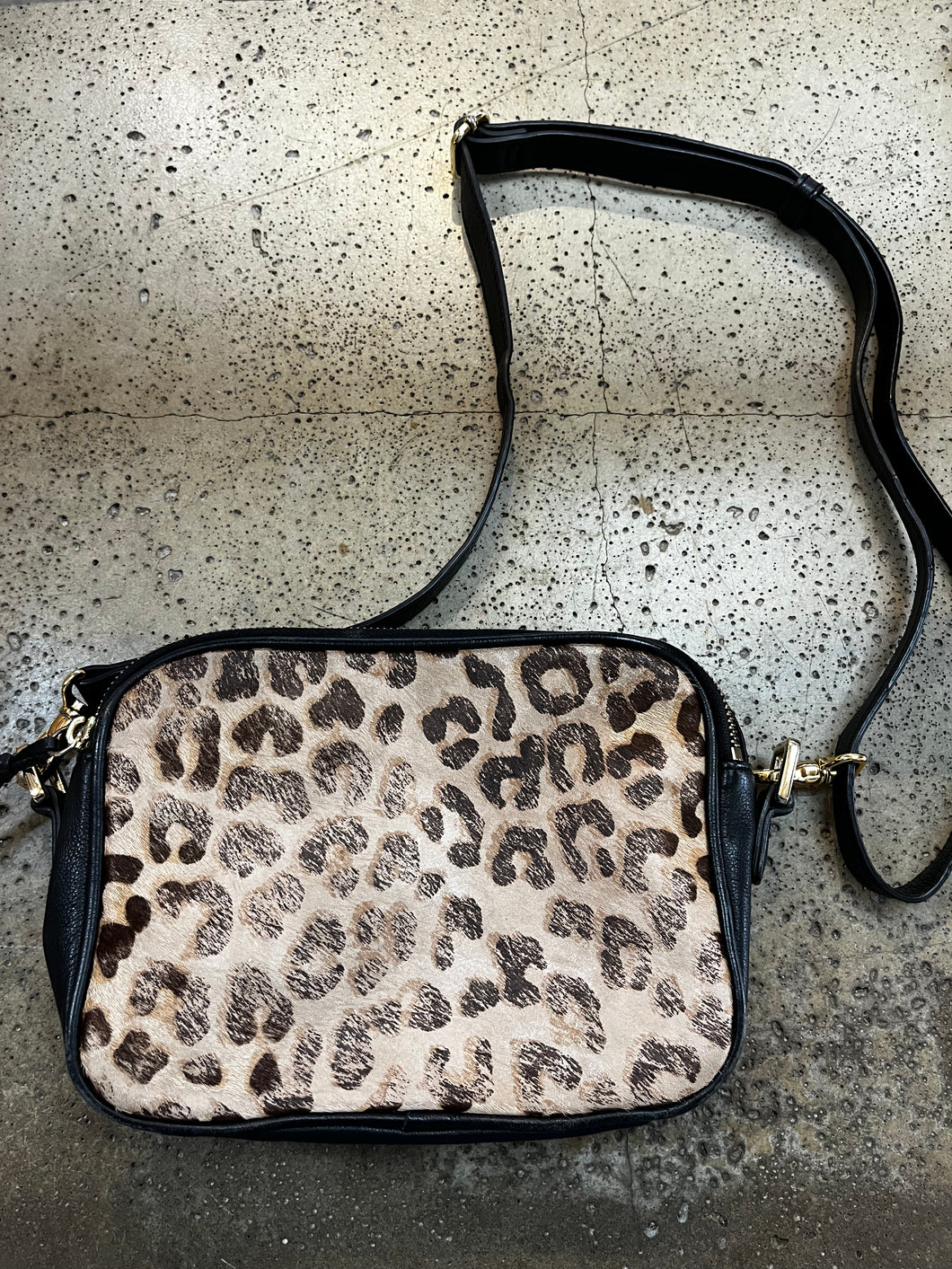 Margot Leopard Crossbody Bag