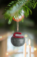 Load image into Gallery viewer, Curling Rock Ornament
