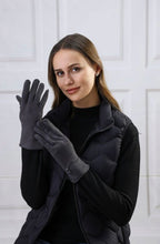Cargar imagen en el visor de la galería, Suede-Like Stretch Texting Gloves (2 Colors)
