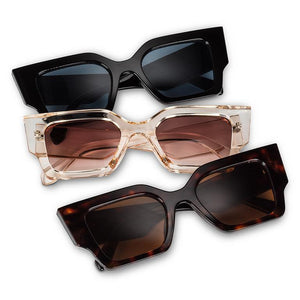 Square Angle Sunglasses - Eva (3 Colors)