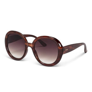 Large Round Frame Sunglasses - Sophia (3 Colors)