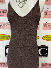 Charger l'image dans la galerie, NWT Free People Bronze Sparkle Long Dress (Size XS)
