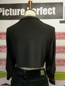 Soft Black Bolero (Size S/M)