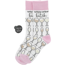 Cargar imagen en el visor de la galería, Fun WINE-Themed Socks With Bonus Cork (4 Designs)
