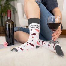 Cargar imagen en el visor de la galería, Fun WINE-Themed Socks With Bonus Cork (4 Designs)
