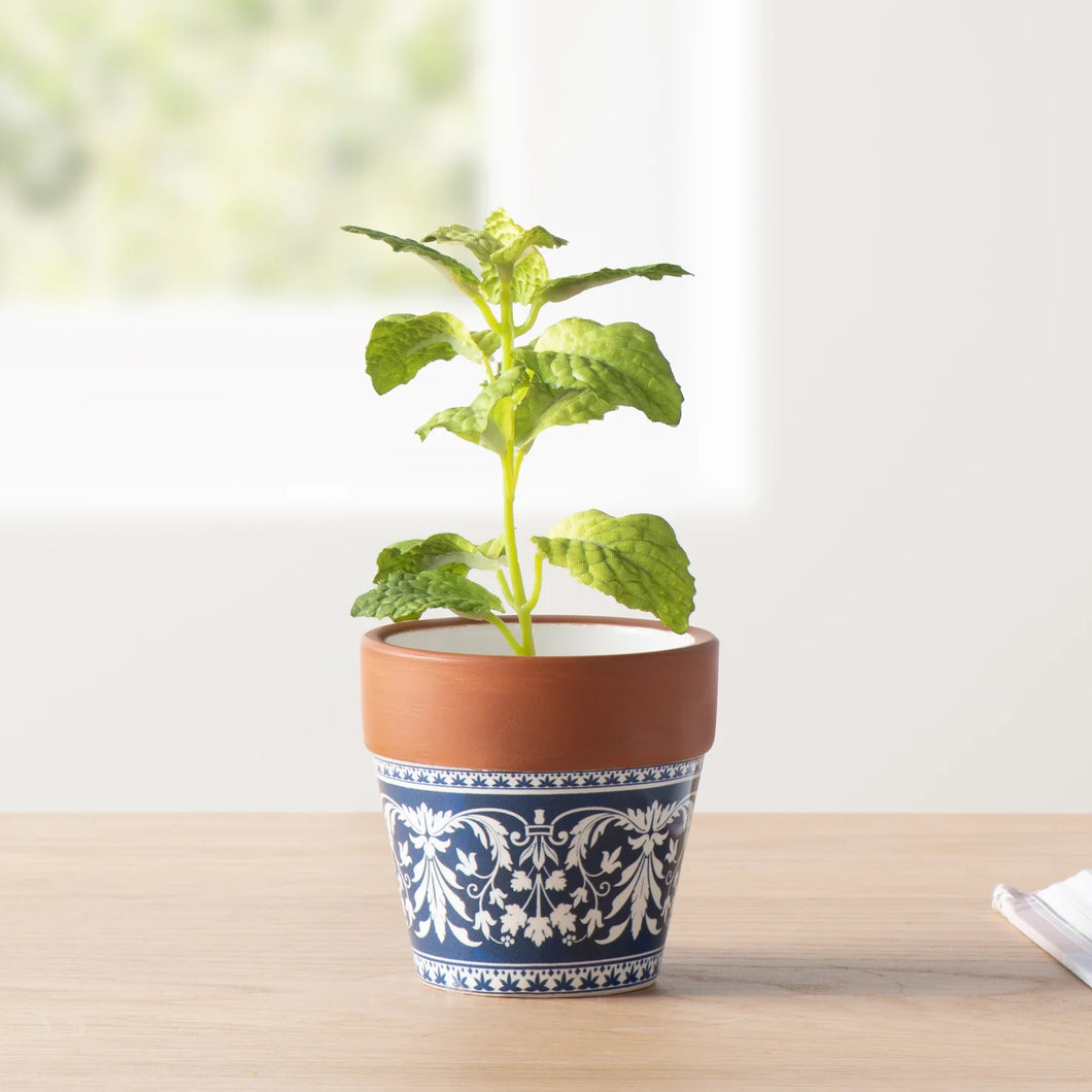 Lisboa Flourish Ceramic Planter (Only 1 Left!)