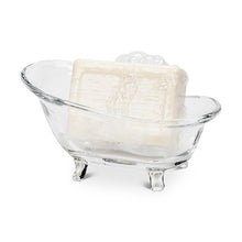Load image into Gallery viewer, Glass Bathtub Soap Dish (Only 1 Left!)
