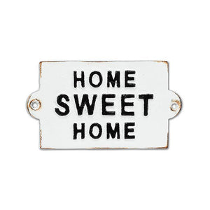 Cast Iron "Home Sweet Home" Sign